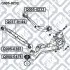 САЙЛЕНТБЛОК QASHQAI/ROGUE/X-TRAIL/KOLEOS/KADJAR RR UP попереч. Q-fix Q0050232 (фото 3)