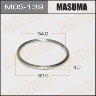 Кільце глушника металеве 54.5 х62.8 MASUMA MOS-139 (фото 1)