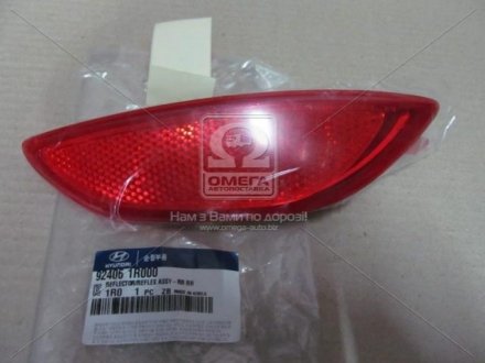 Катафот бампера зад пр Solaris 4DR Hyundai/Kia/Mobis 92406-1R000