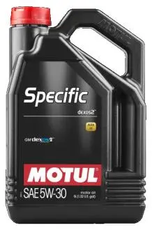 Олива мот 5W30 5L SPECIFIC DEXOS2 =860051 MOTUL 102643