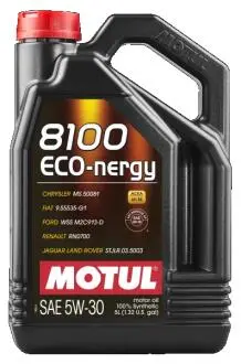 Олива моторна 5W-30 5L 8100 ECO-NERGY WSS M2C 913D/RN0700/STJLR.03.5003 = 812306 MOTUL 102898
