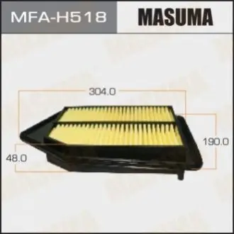 Фільтр возд Honda Accord 2.4 17220-5A2-A00 MASUMA MFAH518