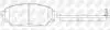 Тормозные колодки Hyundai IX55, Veracruz NiBK PN0456 (фото 1)
