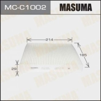 Фільтр повітряний кондиціонера (салону) MASUMA MCC1002