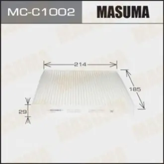 Фильтр воздушный кондиционера (салона) MASUMA MCC1002