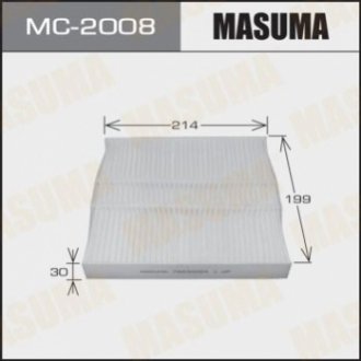Фільтр повітряний кондиціонера (салону) MASUMA MC2008