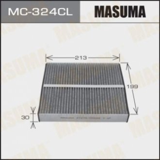 Фільтр повітряний кондиціонера (салону) MASUMA MC324CL (фото 1)