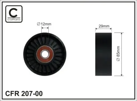 Ролик ременя приводного R51/D40/ CAFFARO 20700