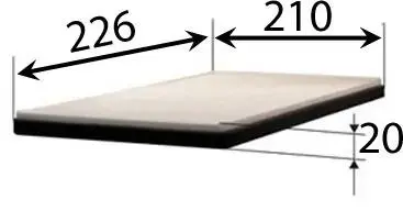 Фото фильтр салона Nissan Micra K13 JS ASAKASHI AC22003 Фильтр салона Nissan Micra K13 JS ASAKASHI AC22003