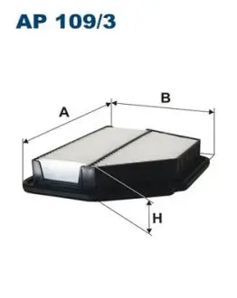 Фото фiльтр повiтряний FILTRON AP109/3 Фiльтр повiтряний FILTRON AP109/3