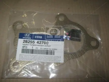 Фото прокладка турбокомпресора Hyundai/Kia/Mobis 28255-42700 Прокладка турбокомпресора Hyundai/Kia/Mobis 28255-42700