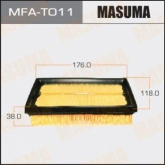 Фильтр воздушный двигателя MASUMA MFAT011 (фото 1)