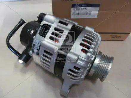 Генератор БУ /120A, 6PV/ HYUNDAI ELANTRA (XD) 01-06, SANTA FE (CM) 06-09 Hyundai/Kia/Mobis 37300-27013