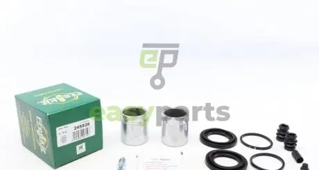 Ремкомплект супорта (переднього) Nissan Leaf 13- (d=45mm) (+2 поршня) (Nissan) FRENKIT 245926