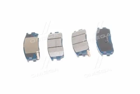 Фото колодка гальмівна Captiva зад диск (к-т 4 шт) GM 96626075 Колодка гальмівна Captiva зад диск (к-т 4 шт) GM 96626075