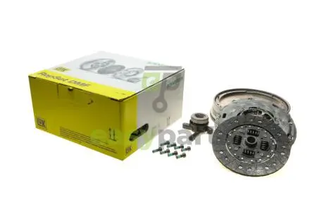 Демпфер + комплект зчеплення +вижимний Citroen C-Crosser/Peugeot 4007 2.2 HDi 07- LuK 600 0338 00