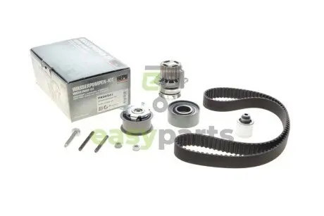 Комплект ГРМ+ помпа Audi A4/A6/VW Golf V 2.0TDI 04-13 (141x30) HEPU PK06541