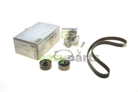 Комплект ГРМ + помпа Opel Astra H/Corsa D 1.7CDTI 06- (131x25) HEPU PK03260
