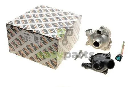 Помпа води BMW 3 (E90)/5 (F10)/X5 (E70)/X6 (E71/E72) 06-16 N55 B30/N54 B30 (+термостат) HEPU P494-TH