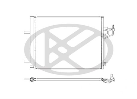Радиатор кондиционера KOYORAD CD320702