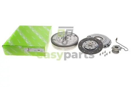 Демпфер + комплект зчеплення +вижимний Opel Zafira 1.7CDTI 08- (d=240mm) z=20 Valeo 837302
