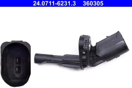 Датчик ABS VAG Octavia/Golf/Passat 99- задн. лівий ATE 24071162313