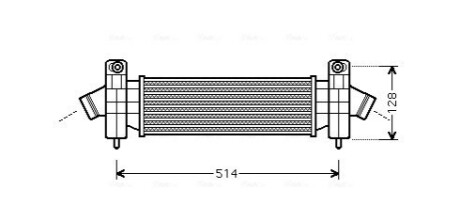 Интеркулер AVA COOLING FDA4341