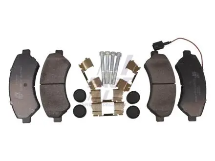 Колодки тормозные дисковые передние CITROEN JUMPER 06-14, FIAT DUCATO 06-14 FAST FT29152