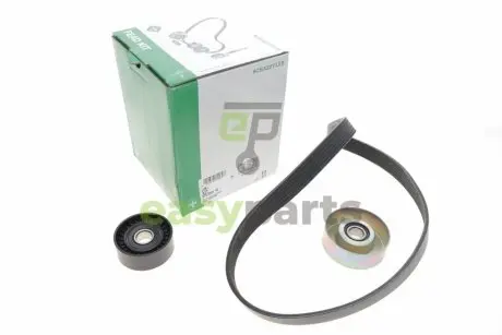 Комплект ременя генератора Citroen Berlingo/Peugeot Partner 1.6VTi 09- (6PK903) INA 529053110