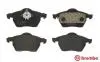 Комплект тормозных колодок, дисковый тормоз BREMBO P86 015 (фото 2)