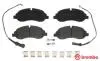 Тормозные колодки дисковые. BREMBO P24 171 (фото 2)