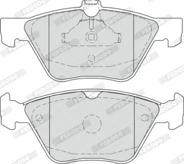 Тормозные колодки дисковые. FERODO FDB4289