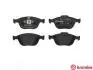 Комплект тормозных колодок, дисковый тормоз BREMBO P24 058 (фото 2)