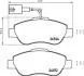 Фото 1 - гальмівні колодки дискові BREMBO P24 150 Гальмівні колодки дискові BREMBO P24 150 (фото 1)