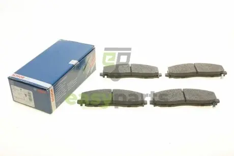 Колодки гальмівні (передні) Jeep Wrangler 2.0/2.2 17- BOSCH 0986494769