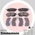 Гальмiвнi колодки дисковi переднi ZIMMERMANN 215621701 (фото 1)