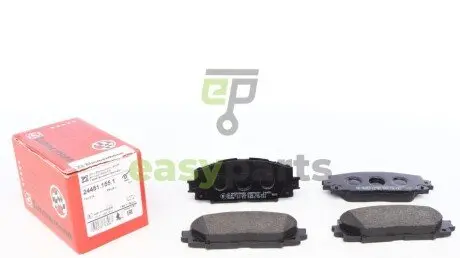 Колодки гальмівні (передні) Toyota Prius 08- (Akebono) ZIMMERMANN 244511551