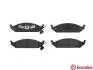 Фото 2 - комплект тормозных колодок, дисковый тормоз BREMBO P11 011 Комплект тормозных колодок, дисковый тормоз BREMBO P11 011 (фото 2)