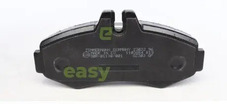Колодки гальмівні (передні) MB Vito (W638) 96- (Bendix-Bosch) ZIMMERMANN 230222051