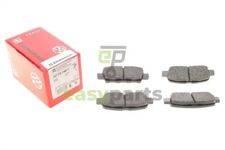 Колодки гальмівні (задні) Infiniti EX/Nissan Cube/Juke/Leaf/Renault Koleos/Suzuki Grand Vitara 05- ZIMMERMANN 257781401