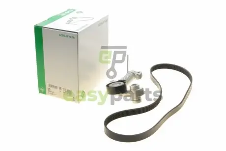 Комплект ременя генератора Volvo S60/S80/S90/V40/V60/V70/V90/XC40/XC60/XC70/XC90 13- (6PK1180) INA 529 0374 10