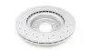 Диск гальмівний (передній) Audi A3/Skoda Octavia II/VW Caddy/Golf V 04- (280x22)(з отворами)(вент) ZIMMERMANN 600323352 (фото 1)