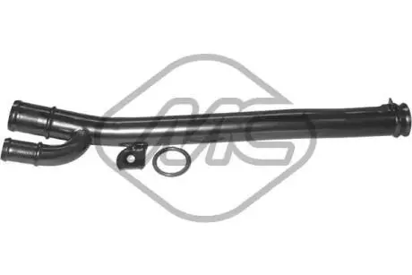 Патрубок охлаждения металлический Dacia Logan,Renault Clio-Kangoo 1.4/1.6 Metalcaucho 03146