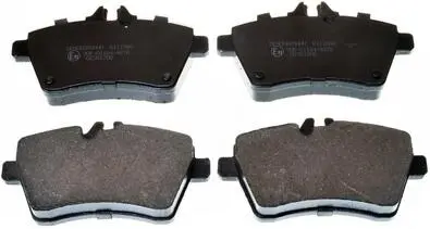 Тормозные колодки передние Mercedes A-Class (W169) 04- Denckermann B111046