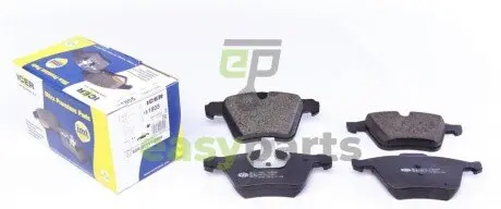 Колодки гальмівні (передні) Ford Galaxy/Mondeo IV/S-Max 07-15/Volvo S60/S80/V60/V70/XC70 06- ICER 181805