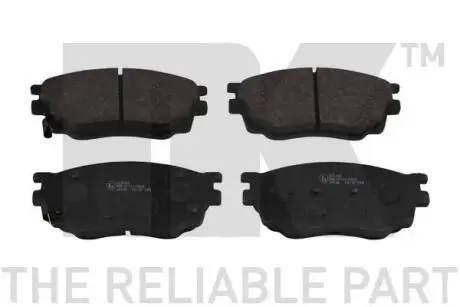 Гальмівні колодки дискові перед. Mazda 6 1.8 02-07 NK 223244