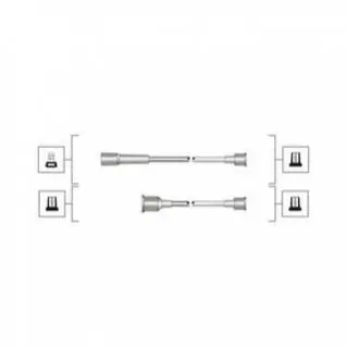 Комплект проводов зажигания MAGNETI MARELLI 941319170113