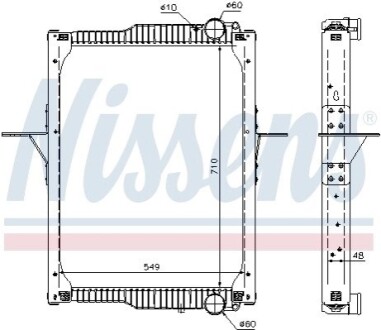 Радиатор NISSENS 65475