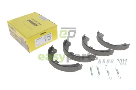 Колодки ручника VW Touareg/Land Rover Range Rover 02- (210x30) TEXTAR 91062400