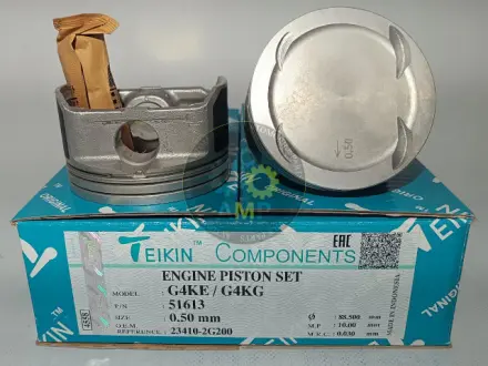 Поршни +0.50mm (к-кт на мотор) G4KE/G4KG 2,4L Hyundai Santa Fe, IX35, Tucson/Kia Sorento, Optima TEIKIN 51613050